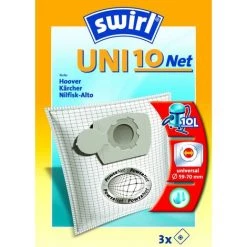 Swirl Staubsaugerbeutel UNI10NET / UNI 10 NET Für Kärcher / Hoover Staubsauger -AUSLAUF-