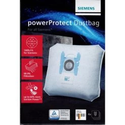 4 Staubsaugerbeutel MegaFilt SuperTex Siemens / Bosch Typ G VZ41AFG, BBZ41FG, Nr.: 468383