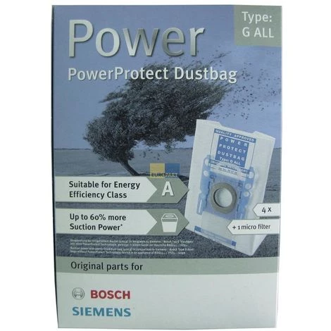 4 Staubsaugerbeutel MegaFilt SuperTex Siemens / Bosch Typ G VZ41AFG, BBZ41FG, Nr.: 468383 – Bild 5