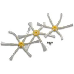 Vhbw 3x Seitenbürste Kompatibel Mit IRobot Roomba 500, 500-Serie, 600-Serie, 700-Serie, 510, 520 Saugroboter - Reinigungsbürsten Set, Weiß