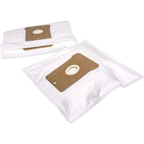 Vhbw 10x Staubsaugerbeutel Kompatibel Mit Chromex Compact Staubsauger - Mikrovlies, 28cm X 18,5cm, Weiß – Bild 2