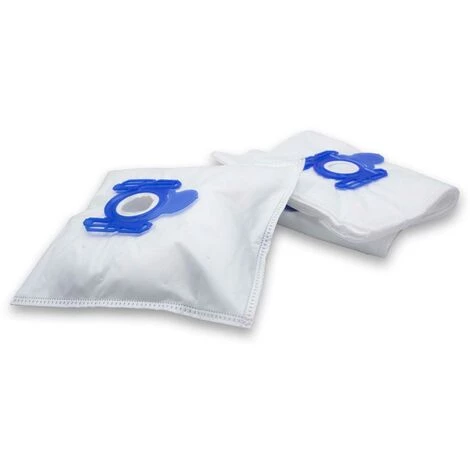 Vhbw 10x Staubsaugerbeutel Kompatibel Mit AEG Vampyr 1500 - 1905, 2002.1, 2300, 4110 Staubsauger - Mikrovlies, 28, 30cm X 20,5cm, Blau, Weiß – Bild 4