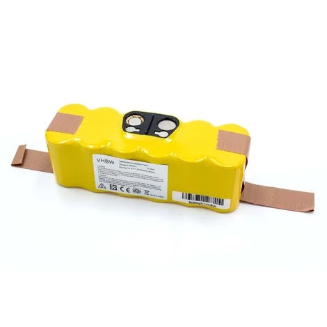 Vhbw NiMH Akku 2000mAh (14.4V) Kompatibel Mit IRobot Roomba 650, 651, 774, 775, 775 Pet, 776, 776p, 782, 782E, 866, 872 Ersatz Für 11702, VAC-500NMH-33.