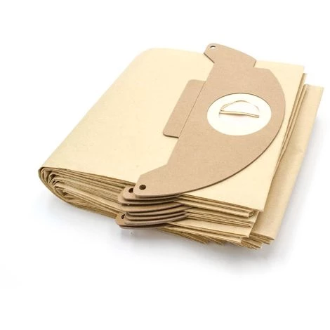 Vhbw 10 Staubsaugerbeutel Kompatibel Mit Kärcher 2501, 2501TE, 2601, 2601 Plus, 3001, 3001 Plus, A 2120, A 2120 ME, K 3000 Plus Staubsauger, Papier