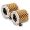 Vhbw 2x Patronen-Filter Kompatibel Mit Staubsauger, Saugroboter, Mehrzwecksauger Kärcher NT 27/1 ME Professional, NT 48/1 TE Professional
