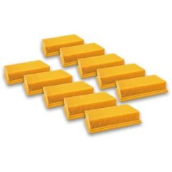 Vhbw 10x Flachfaltenfilter Kompatibel Mit Kärcher NT 25/1 Ap, NT 35/1 Ap, NT 35/1 Tact/Te/M, NT 361 Eco/Te/M, NT 45/1 Tact/Te/M Ersatz Für 6.904-367.0