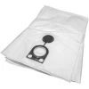 Vhbw 5x Staubsaugerbeutel Kompatibel Mit Bosch GAS 15 L, GAS 20, GAS 20 L Staubsauger - Mikrovlies, 43cm X 33cm, Weiß