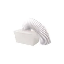 Daniplus© Kondensbox Inkl. Abluftschlauch Und Klemme Für Ablufttrockner, Trockner