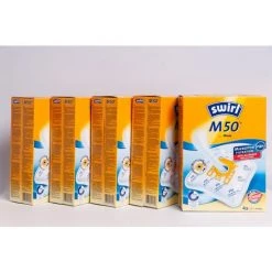 5 Pakete Swirl Staubsaugerbeutel M50 / M 50 MicroPor Plus AirSpace Für Miele Staubsauger Typ: M
