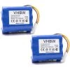 2x Vhbw NiMH Akku 3000mAh (7.2V) Kompatibel Mit Saugroboter Home Cleaner Heimroboter Ersatz Für Neato 205-0001, 945-0006, 945-0024