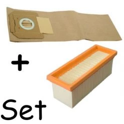 Daniplus© SET 10 Staubsaugerbeutel + Filter Passend Für Kärcher 2701, 2801, 6.904-263