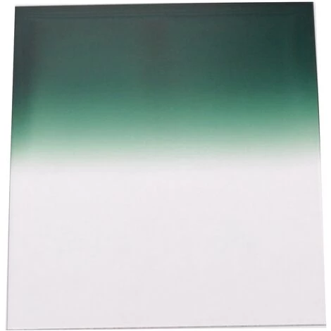 BeMatik - Quadratischer Fotofilter Für Cokin Filterhalter 84x95mm Grün-graduell