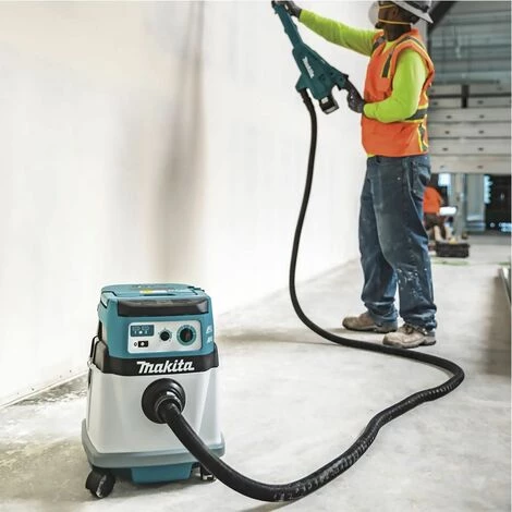 MAKITA 2x18V Akku-Staubsauger DVC154LZ 15L Trocken Mit Bluetooth | Ohne Akku Ohne Ladegerät – Bild 2