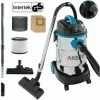 AREBOS Industriestaubsauger 5IN1 1600W Staubsauger Nass Trocken 30L Blau - Blau