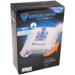 WESSEL WERK 4 X,WO1 = Swirl Y98 Staubsaugerbeutel Für Dirt Devil Privileg Severin Bomann Swirl