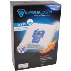 WESSEL WERK 4 X,WBS3 = Swirl S71 Staubsaugerbeutel Für Bosch Siemens Privileg Constructa