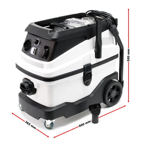 WILTEC Nass- Trockensauger 1600W Mit 3-fach Filtersystem & Blasfunktion Inkl. Zubehör – Bild 2