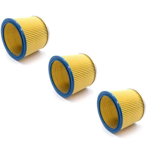 Vhbw 3x Rundfilter/Lamellenfilter Kompatibel Mit Aqua Vac BOXTER 15 P/ S, 20 S, 30 S, EXCELL 20 S, EXCELL 24 S SYNCHRO, EXCELL 30 P, EXCELL 30 S SYNCHRO – Bild 2