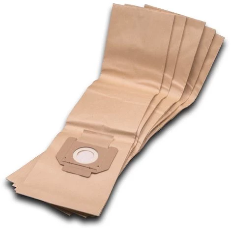 Vhbw 5 Staubsaugerbeutel Filtertüten Aus Papier Kompatibel Mit Staubsauger Hilti WVC 40 M