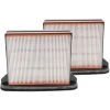 Vhbw 2x Staubsaugerfilter Kompatibel Mit Metabo ASR 35 H ACP, ASR 35 M ACP, ASR 35 L ACP Staubsauger HEPA-Faltenfilter-Nassfilter