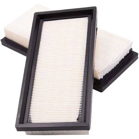 Vhbw Filterset 2x Staubsaugerfilter Ersatz Für Nilfisk 302002842 Filter Für Staubsauger - Hauptfilter, Flachfalten-Filter – Bild 4