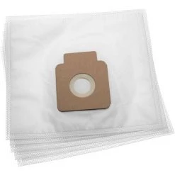 Vhbw 5x Staubsaugerbeutel Ersatz Für Hoover 35600536, H63 Für Staubsauger - Mikrovlies, 23,8cm X 26,7cm, Weiß