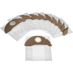 Vhbw 10x Staubsaugerbeutel Kompatibel Mit Kärcher A 2000 - A 2099, A 2003, A 2004, A 2014 CV, A 2014 CarVac Staubsauger - Mikrovlies