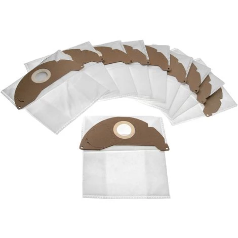 Vhbw 10x Staubsaugerbeutel Kompatibel Mit Kärcher A 2000 - A 2099, A 2003, A 2004, A 2014 CV, A 2014 CarVac Staubsauger - Mikrovlies