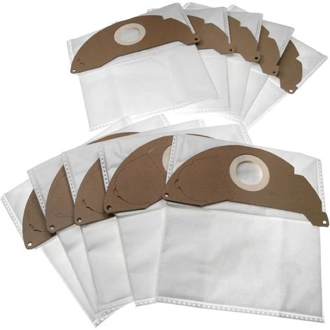 Vhbw 10x Staubsaugerbeutel Kompatibel Mit Kärcher A 2000 - A 2099, A 2003, A 2004, A 2014 CV, A 2014 CarVac Staubsauger - Mikrovlies – Bild 2