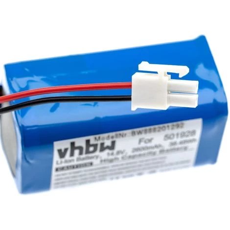 Vhbw Akku Ersatz Für Zaco 501929 Für Staubsauger Home Cleaner Heimroboter (2600 MAh, 14,8V, Li-Ion) – Bild 5