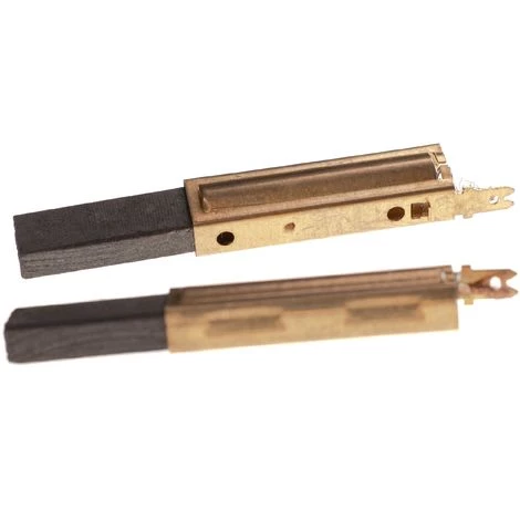 Vhbw 2x Kohlebürste, Motorkohle, Schleifkohle 6,3 X 11 X 28mm Kompatibel Mit Kärcher Duo SB Staubsauger – Bild 2