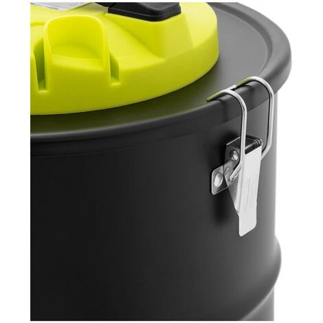 ULSONIX Aschesauger Kaminsauger Kaminstaubsauger Hepa Filter 20L 1.200 W SPCC Räder – Bild 3