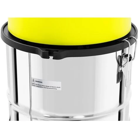 ULSONIX Nass-Trockensauger Industriestaubsauger Nasssauger Wassersauger Ohne Beutel 30 L - Silbern – Bild 4