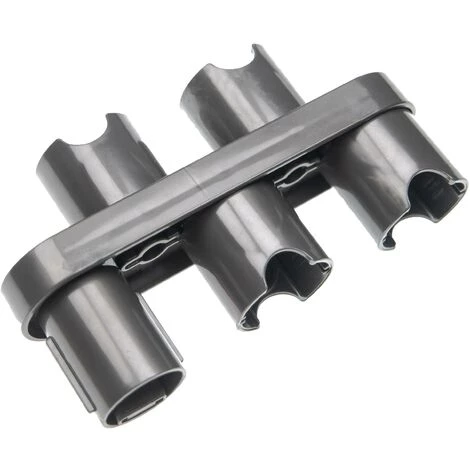 Vhbw Zubehörhalter Kompatibel Mit Dyson V10, V11, V11 Outsize Staubsauger-Zubehörteile - Halterung, 17,3 X 4,8 X 10 Cm, Rot, Grau – Bild 2