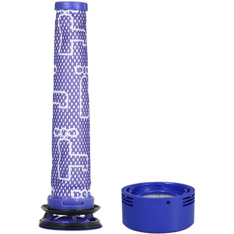 ASUPERMALL Dyson V7 V8 Zwei Satze Von Staubsaugerzubehor (+ Post-Filterpatrone Pra)