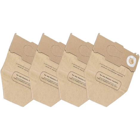 HOSSI'S WHOLESALE 4 Staubsaugerbeutel Geeignet Für Vorwerk Kobold 130, 131, 131SC