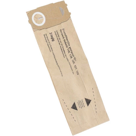 HOSSI'S WHOLESALE 4 Staubsaugerbeutel Geeignet Für Vorwerk Kobold VK 120, VK 121, VK 122 – Bild 2