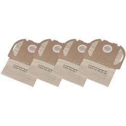 HOSSI'S WHOLESALE 4 Staubsaugerbeutel Geeignet Für Vorwerk Tiger 250, 251, 252, VT 252 (Papier)