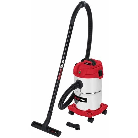 Carrera Tools Nass/Trocken Sauger Edelstahl 1000W 15 Liter