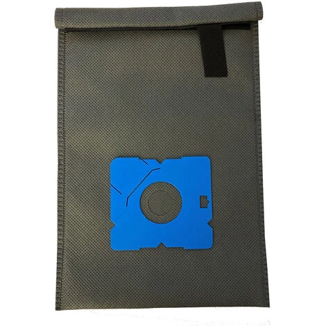 HOSSI'S WHOLESALE 3 Wiederverwendbare Dauer-Textil-Staubsaugerbeutel Kompatibel Für Thomas Blue Power, Duo Power, Easy Power, Eco Power, Eco Power 2.0, Turbo Power