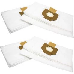Vhbw 20x Staubsaugerbeutel Ersatz Für Nilfisk 302004000 Für Staubsauger - Mikrovlies, Weiß