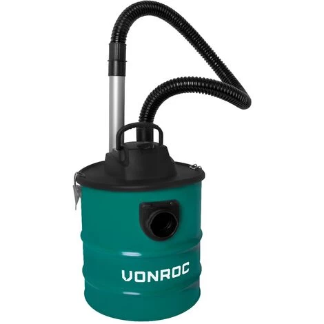VONROC Aschesauger 1600W – 20L Behälter – 3m Netzkabel – Für Kamin, Barbecue En Werkstatt – Bild 2