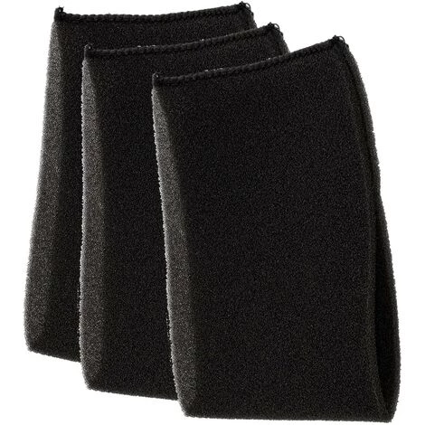FIXEDBYU Schaumfilter Schaumstofffilter 3er Pack Passend Für Scheppach Nass-Trockensauger