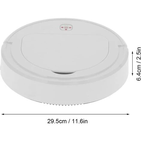 BARES Roboter-Staubsauger, 11,6x11,6x2,5 Zoll Kehrmaschine Smart Sweeper Smart Sweeper Roboter-Staubsauger Mini Für Büro Für Wohnung Für Hotel Für Zuhause – Bild 4