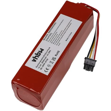 Vhbw Akku Ersatz Für Xiaomi BRR-2P4S-5200S Für Staubsauger Home Cleaner Heimroboter (3000mAh, 14,4V, Li-Ion) – Bild 4