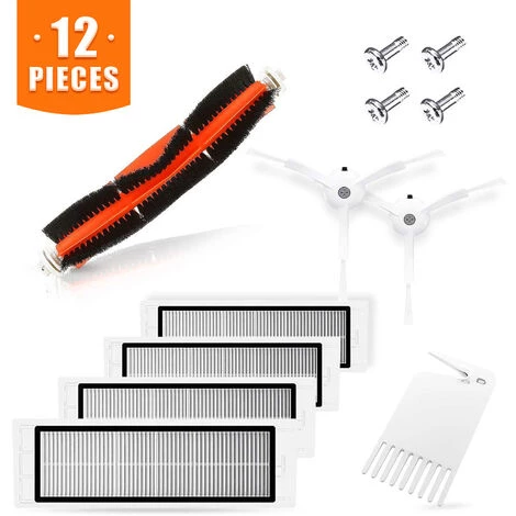 MAEREX Original Xiaomi Roboter-Staubsauger-Zubehör 10 Stück