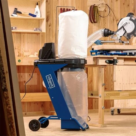 Scheppach Absauganlage DC500 75L 1150 M³/h Inkl. 6-tlg. Adapter-Set – Bild 5