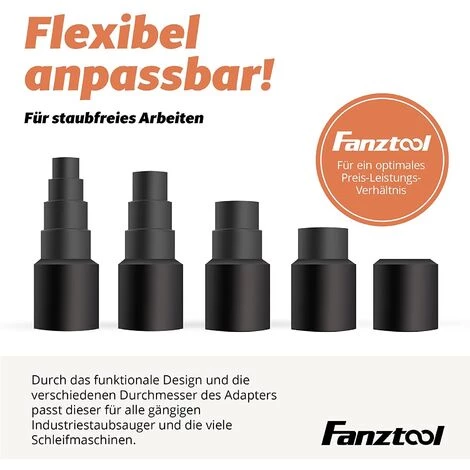 FANZTOOL Staubsauger Adapter XXL – Bild 3