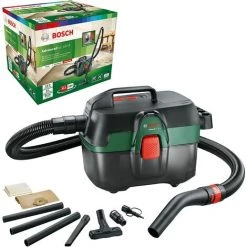 Bosch Akku Nass- Und Trockensauger AdvancedVac 18V-8 (ohne Akku, 18 Volt System, 11 Zubehörteile)