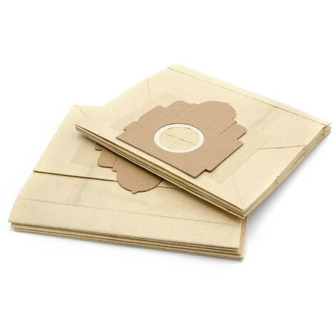 Vhbw 10x Staubsaugerbeutel Ersatz Für Swirl MX 93, MX 95 Für Staubsauger - Papier, 22,5cm X 20,5cm, Sandfarben – Bild 3